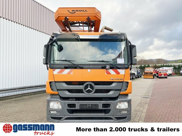 Ielu tīrīšanas mašīna Mercedes-Benz Actros 2544 L 6x2, Lenkachse, Kroll: foto 8
