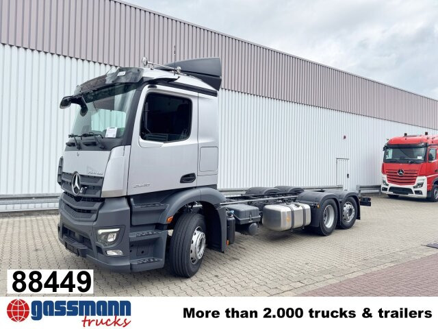 Mercedes-Benz Actros 2546 L 6x2, Retarder, Lenk-/Lift, LED, - Šasija kravas automašīna: foto 1 Mercedes-Benz Actros 2546 L 6x2, Retarder, Lenk-/Lift, LED, - Šasija kravas automašīna: foto 1
