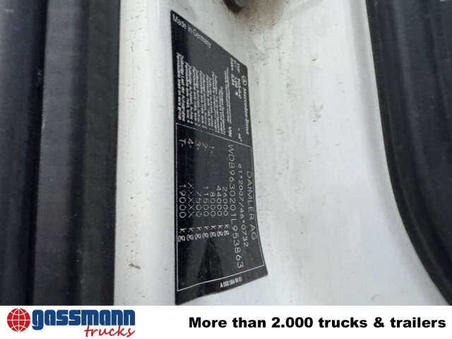 Mercedes-Benz Actros 2548 L 6x2/46, Retarder, Lenk-/Liftachse, - Pacēlājs ar āķi: foto 4 Mercedes-Benz Actros 2548 L 6x2/46, Retarder, Lenk-/Liftachse, - Pacēlājs ar āķi: foto 4