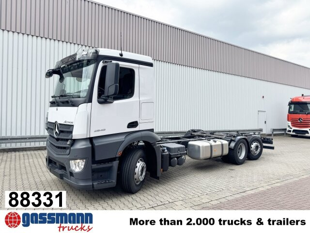 Mercedes-Benz Actros 2548 L 6x2, Retarder, Lenk-/Liftachse - Šasija kravas automašīna: foto 1 Mercedes-Benz Actros 2548 L 6x2, Retarder, Lenk-/Liftachse - Šasija kravas automašīna: foto 1