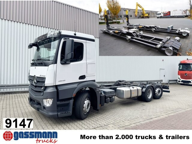 Mercedes-Benz Actros 2548 L 6x2, Retarder, Lenk-/Liftachse - Pacēlājs ar āķi: foto 1 Mercedes-Benz Actros 2548 L 6x2, Retarder, Lenk-/Liftachse - Pacēlājs ar āķi: foto 1