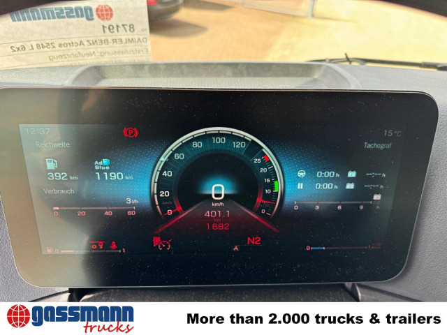 Mercedes-Benz Actros 2548 L 6x2, Retarder, Lenk-/Liftachse, - Pacēlājs ar āķi: foto 5 Mercedes-Benz Actros 2548 L 6x2, Retarder, Lenk-/Liftachse, - Pacēlājs ar āķi: foto 5