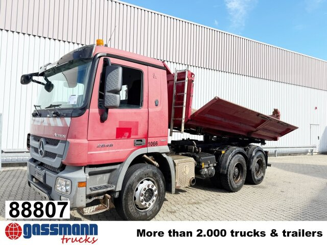 Mercedes-Benz Actros 2646 K 6x4, Retarder, Bordmatik - Kravas automašīna pašizgāzējs: foto 1 Mercedes-Benz Actros 2646 K 6x4, Retarder, Bordmatik - Kravas automašīna pašizgāzējs: foto 1