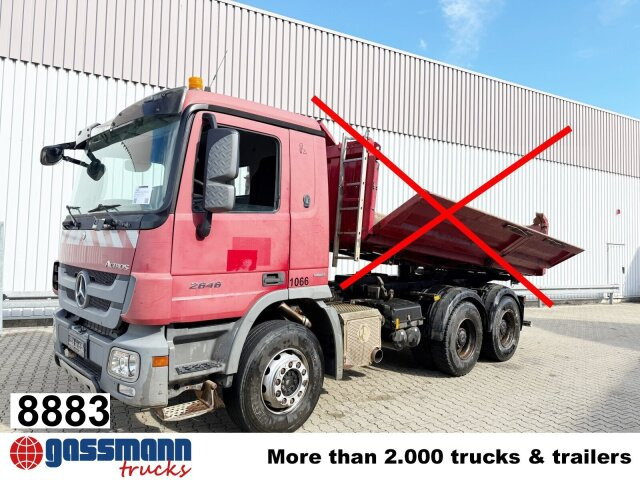 Mercedes-Benz Actros 2646 K 6x4, Retarder - Šasija kravas automašīna: foto 1 Mercedes-Benz Actros 2646 K 6x4, Retarder - Šasija kravas automašīna: foto 1