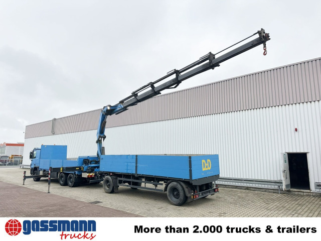 Mercedes-Benz Actros 2741 L 6x4, Twist-Lock ausz. auf 3m, - Bortu kravas automašīna/ Platforma, Kravas auto ar manipulatoru: foto 4 Mercedes-Benz Actros 2741 L 6x4, Twist-Lock ausz. auf 3m, - Bortu kravas automašīna/ Platforma, Kravas auto ar manipulatoru: foto 4