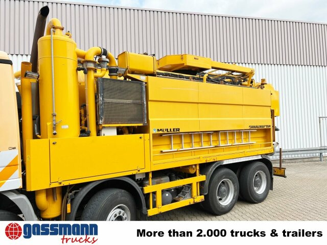 Mercedes-Benz Actros 3243 K 8x4/4, Müller Saug- und - Ielu tīrīšanas mašīna: foto 5 Mercedes-Benz Actros 3243 K 8x4/4, Müller Saug- und - Ielu tīrīšanas mašīna: foto 5