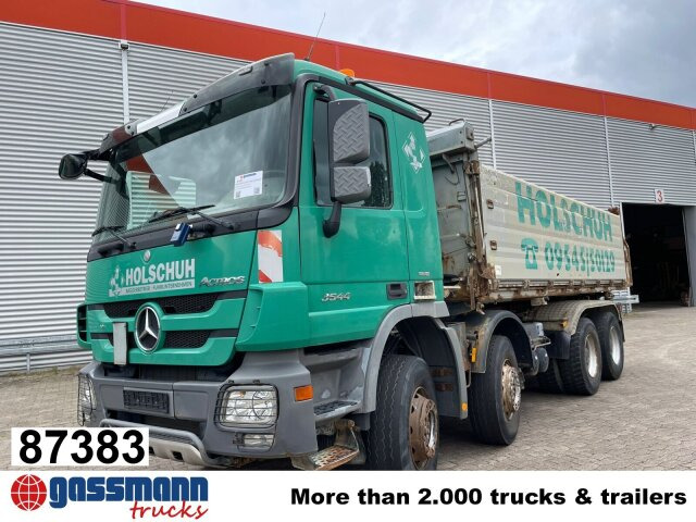 Mercedes-Benz Actros MP III 3544/8x4/4, 3 Pedale - Kravas automašīna pašizgāzējs: foto 1 Mercedes-Benz Actros MP III 3544/8x4/4, 3 Pedale - Kravas automašīna pašizgāzējs: foto 1