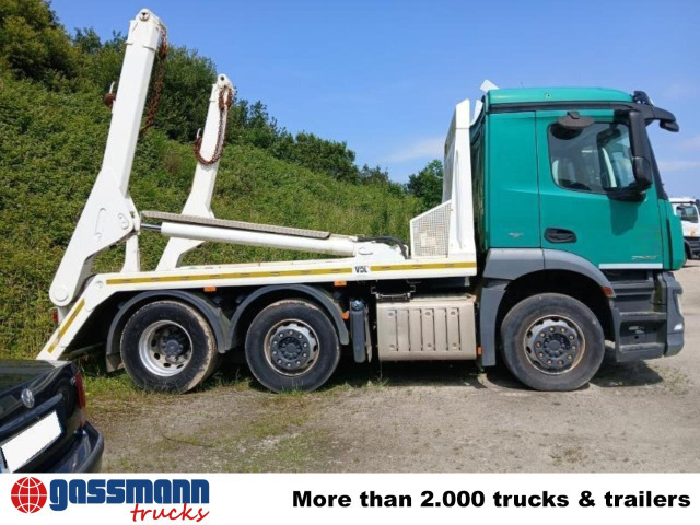Mercedes-Benz Antos 2540 L 6x2, Teleabsetzer - Būvgružu konteineru vedējs: foto 5 Mercedes-Benz Antos 2540 L 6x2, Teleabsetzer - Būvgružu konteineru vedējs: foto 5
