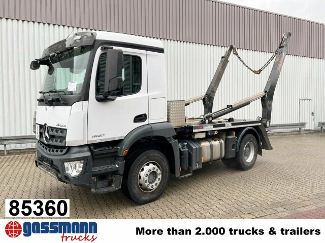 Mercedes-Benz Arocs 1830 K 4x2, Funk - Būvgružu konteineru vedējs: foto 1 Mercedes-Benz Arocs 1830 K 4x2, Funk - Būvgružu konteineru vedējs: foto 1
