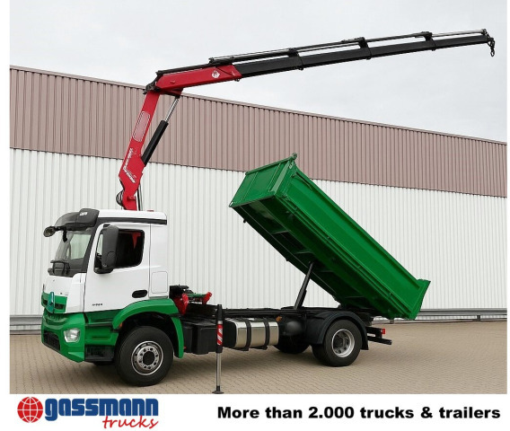 Jaunā Kravas automašīna pašizgāzējs, Kravas auto ar manipulatoru Mercedes-Benz Arocs 1840 K 4x2, MultimediaCockpit,: foto 8 Jaunā Kravas automašīna pašizgāzējs, Kravas auto ar manipulatoru Mercedes-Benz Arocs 1840 K 4x2, MultimediaCockpit,: foto 8