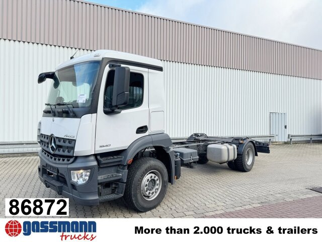 Mercedes-Benz Arocs 1840 L 4x2, MultimediaCockpit, Navi - Šasija kravas automašīna: foto 1 Mercedes-Benz Arocs 1840 L 4x2, MultimediaCockpit, Navi - Šasija kravas automašīna: foto 1