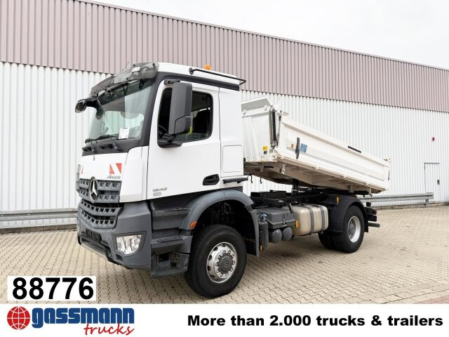 Mercedes-Benz Arocs 1842 AK 4x4 - Kravas automašīna pašizgāzējs: foto 1 Mercedes-Benz Arocs 1842 AK 4x4 - Kravas automašīna pašizgāzējs: foto 1
