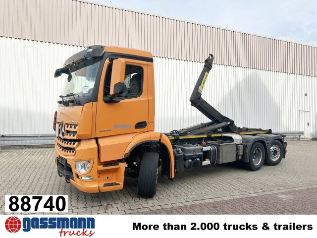 Mercedes-Benz Arocs 2552 L 6x2, Lenk-/Liftachse - Pacēlājs ar āķi: foto 1 Mercedes-Benz Arocs 2552 L 6x2, Lenk-/Liftachse - Pacēlājs ar āķi: foto 1