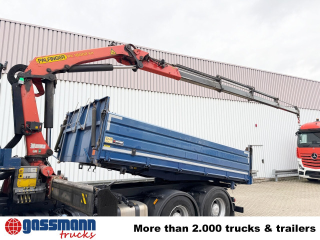 Mercedes-Benz Arocs 2640 LK 6x4, Alu-Bordwände, Kran - Kravas automašīna pašizgāzējs, Kravas auto ar manipulatoru: foto 2 Mercedes-Benz Arocs 2640 LK 6x4, Alu-Bordwände, Kran - Kravas automašīna pašizgāzējs, Kravas auto ar manipulatoru: foto 2