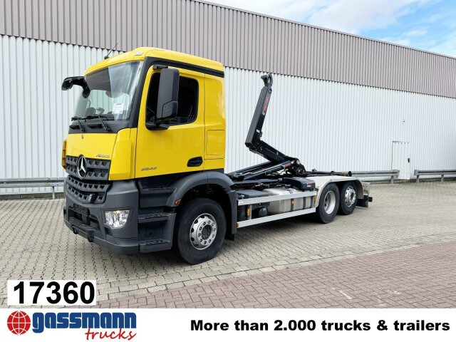 Mercedes-Benz Arocs 2642 L 6x2/42, Liftachse, Hiab 21S56 bis - Pacēlājs ar āķi: foto 1 Mercedes-Benz Arocs 2642 L 6x2/42, Liftachse, Hiab 21S56 bis - Pacēlājs ar āķi: foto 1