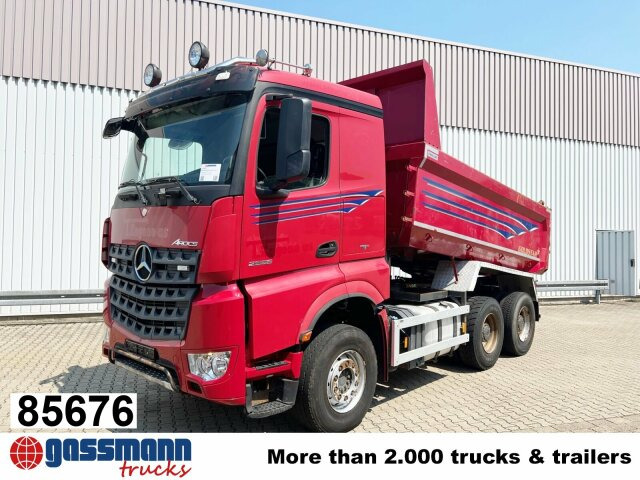 Mercedes-Benz Arocs 2658 K 6x4, Retarder, Stahlmulde ca. - Bezceļu pašizgāzējs: foto 1 Mercedes-Benz Arocs 2658 K 6x4, Retarder, Stahlmulde ca. - Bezceļu pašizgāzējs: foto 1