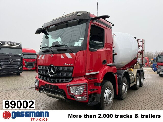Mercedes-Benz Arocs 3243 B 8x4/4, MirrorCam, - Betonvedējs: foto 1 Mercedes-Benz Arocs 3243 B 8x4/4, MirrorCam, - Betonvedējs: foto 1