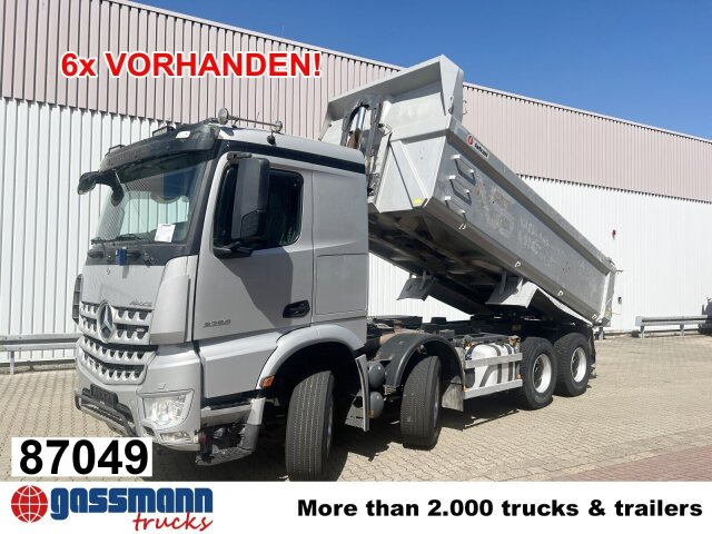 Mercedes-Benz Arocs 3251 LK 8x4/4, Retarder, Stahlmulde ca. - Bezceļu pašizgāzējs: foto 1 Mercedes-Benz Arocs 3251 LK 8x4/4, Retarder, Stahlmulde ca. - Bezceļu pašizgāzējs: foto 1