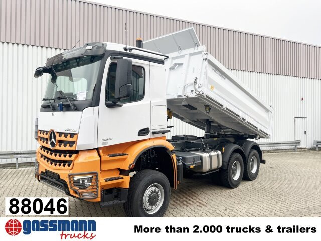 Mercedes-Benz Arocs 3351 AK 6x6, Grounder - Kravas automašīna pašizgāzējs: foto 1 Mercedes-Benz Arocs 3351 AK 6x6, Grounder - Kravas automašīna pašizgāzējs: foto 1