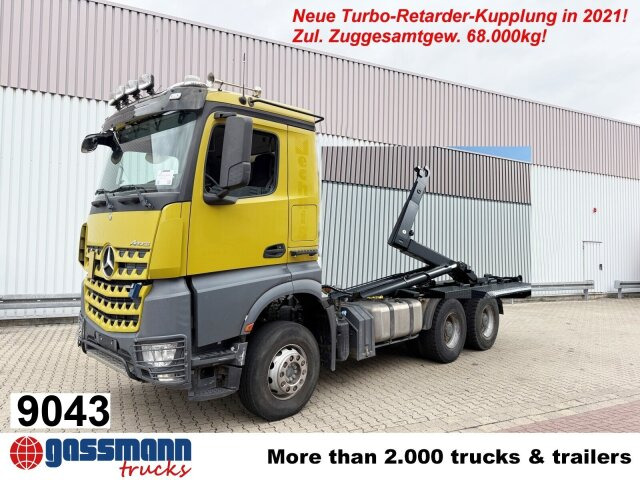 Mercedes-Benz Arocs 3363 K 6x4, Grounder, - Pacēlājs ar āķi: foto 1 Mercedes-Benz Arocs 3363 K 6x4, Grounder, - Pacēlājs ar āķi: foto 1