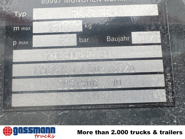 Mercedes-Benz Arocs 4142/48 8x4/4, Grounder, Meiller RS26 - Pacēlājs ar āķi: foto 5 Mercedes-Benz Arocs 4142/48 8x4/4, Grounder, Meiller RS26 - Pacēlājs ar āķi: foto 5