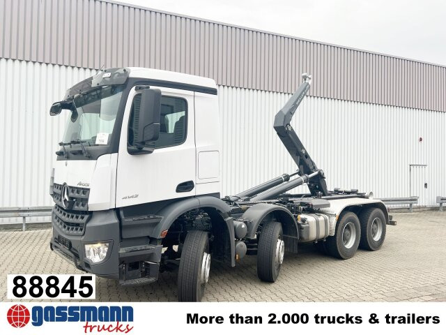Mercedes-Benz Arocs 4142/48 8x4/4, Grounder, Meiller RS26 - Pacēlājs ar āķi: foto 1 Mercedes-Benz Arocs 4142/48 8x4/4, Grounder, Meiller RS26 - Pacēlājs ar āķi: foto 1
