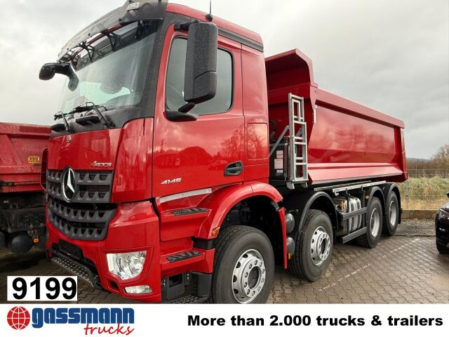 Mercedes-Benz Arocs 4145 K 8x4/4, Grounder, MultimediaCockpit, - Bezceļu pašizgāzējs: foto 1 Mercedes-Benz Arocs 4145 K 8x4/4, Grounder, MultimediaCockpit, - Bezceļu pašizgāzējs: foto 1