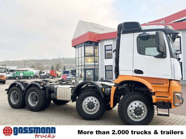 Jaunā Bezceļu pašizgāzējs Mercedes-Benz Arocs 4151 AK 8x8/4, Grounder, Meiller: foto 10