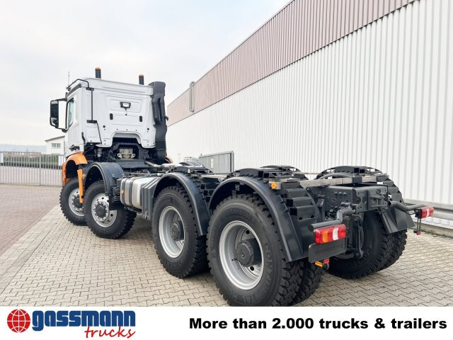 Jaunā Bezceļu pašizgāzējs Mercedes-Benz Arocs 4151 AK 8x8/4, Grounder, Meiller: foto 12