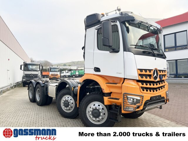 Jaunā Bezceļu pašizgāzējs Mercedes-Benz Arocs 4151 AK 8x8/4, Grounder, Meiller: foto 9
