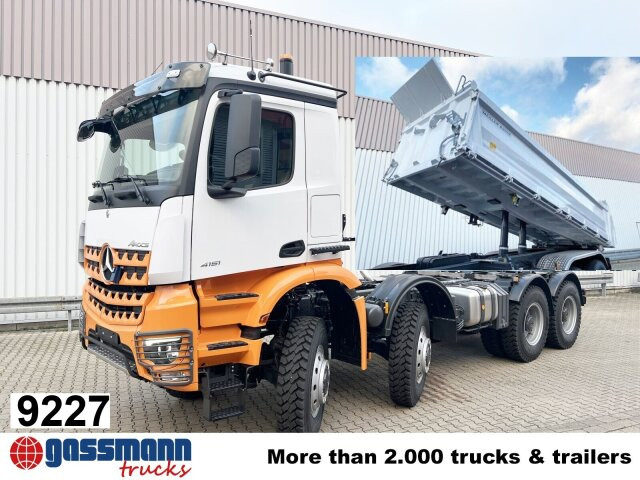 Mercedes-Benz Arocs 4151 AK 8x8/4, Grounder - Kravas automašīna pašizgāzējs: foto 1 Mercedes-Benz Arocs 4151 AK 8x8/4, Grounder - Kravas automašīna pašizgāzējs: foto 1