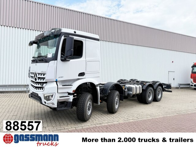Mercedes-Benz Arocs 4151 AK 8x8/4, Retarder, Navi, - Šasija kravas automašīna: foto 1 Mercedes-Benz Arocs 4151 AK 8x8/4, Retarder, Navi, - Šasija kravas automašīna: foto 1