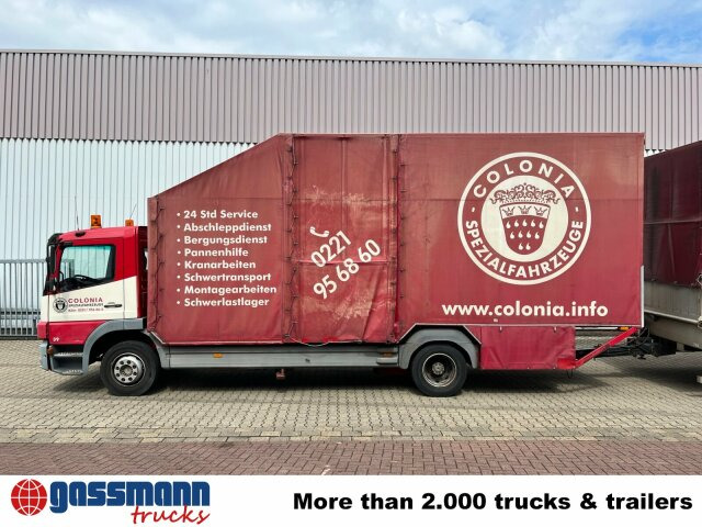 Mercedes-Benz Atego 1223 L 4x2, Kompl. Zug, Lift- & - Kravas automašīna ar tentu: foto 2 Mercedes-Benz Atego 1223 L 4x2, Kompl. Zug, Lift- & - Kravas automašīna ar tentu: foto 2