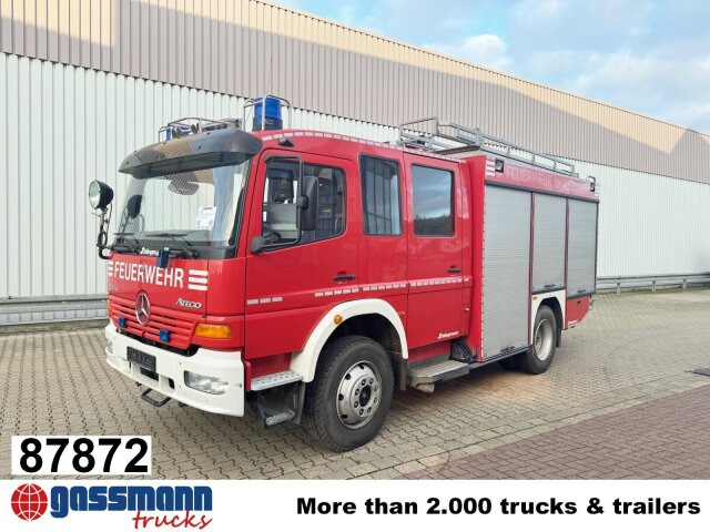 Mercedes-Benz Atego 1328 4x4, 8+1 Sitze, LF 16/12 - Ātrās palīdzības mašīna: foto 1 Mercedes-Benz Atego 1328 4x4, 8+1 Sitze, LF 16/12 - Ātrās palīdzības mašīna: foto 1