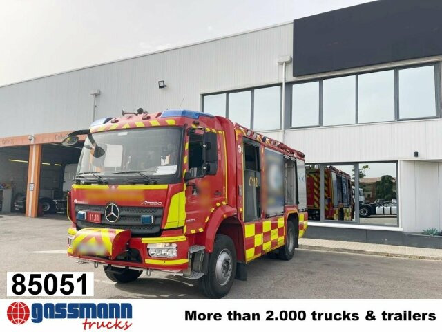 Mercedes-Benz Atego 1530 AF 4x4, Rosenbauer TLF, Retarder - Ugunsdzēsēju mašīna: foto 1 Mercedes-Benz Atego 1530 AF 4x4, Rosenbauer TLF, Retarder - Ugunsdzēsēju mašīna: foto 1