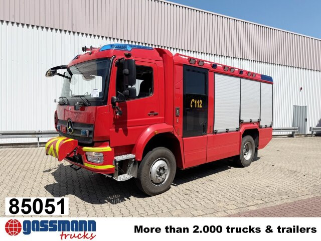 Mercedes-Benz Atego 1530 AF 4x4, Rosenbauer TLF, Retarder - Ugunsdzēsēju mašīna: foto 1 Mercedes-Benz Atego 1530 AF 4x4, Rosenbauer TLF, Retarder - Ugunsdzēsēju mašīna: foto 1