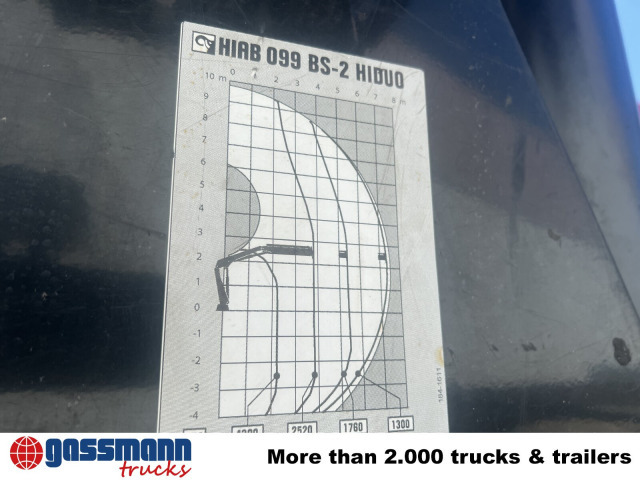 Mercedes-Benz Atego 1624/27 4x2, Heckkran Hiab 099 BS-2 HiDuo, - Kravas automašīna pašizgāzējs, Kravas auto ar manipulatoru: foto 2 Mercedes-Benz Atego 1624/27 4x2, Heckkran Hiab 099 BS-2 HiDuo, - Kravas automašīna pašizgāzējs, Kravas auto ar manipulatoru: foto 2