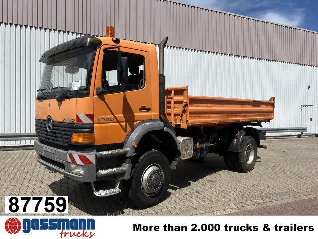 Mercedes-Benz Atego 1823 AK 4x4 - Kravas automašīna pašizgāzējs: foto 1 Mercedes-Benz Atego 1823 AK 4x4 - Kravas automašīna pašizgāzējs: foto 1