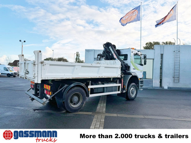 Mercedes-Benz Atego 1823AK 4x4, Kran HIAB, Bordmatik - Kravas automašīna pašizgāzējs, Kravas auto ar manipulatoru: foto 2 Mercedes-Benz Atego 1823AK 4x4, Kran HIAB, Bordmatik - Kravas automašīna pašizgāzējs, Kravas auto ar manipulatoru: foto 2