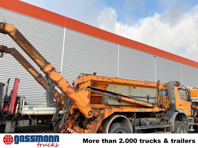 Mercedes-Benz Atego 1828 4x4, Tele-Absetzer, - Būvgružu konteineru vedējs: foto 5 Mercedes-Benz Atego 1828 4x4, Tele-Absetzer, - Būvgružu konteineru vedējs: foto 5