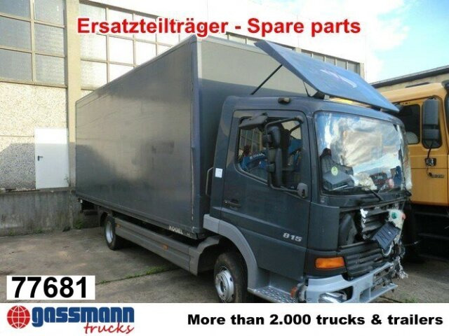 Mercedes-Benz Atego 815 4x2, UNFALL! Ersatzteilträger! - Kravas automašīna ar slēgto virsbūvi: foto 1 Mercedes-Benz Atego 815 4x2, UNFALL! Ersatzteilträger! - Kravas automašīna ar slēgto virsbūvi: foto 1