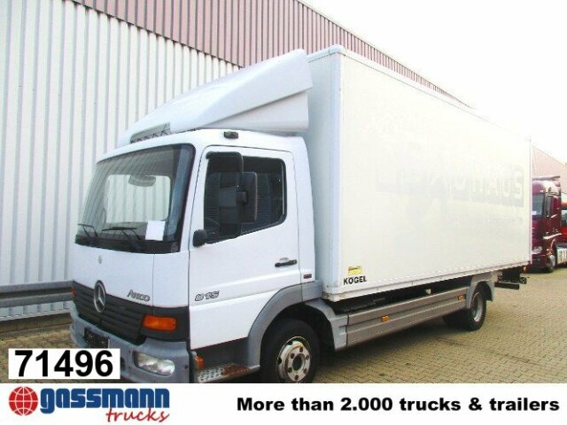 Mercedes-Benz Atego 815 4x2 - Kravas automašīna ar slēgto virsbūvi: foto 1 Mercedes-Benz Atego 815 4x2 - Kravas automašīna ar slēgto virsbūvi: foto 1