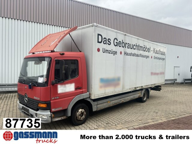 Mercedes-Benz Atego 815L 4x2 - Kravas automašīna ar slēgto virsbūvi: foto 1 Mercedes-Benz Atego 815L 4x2 - Kravas automašīna ar slēgto virsbūvi: foto 1