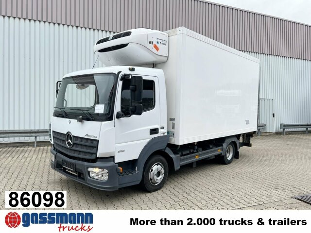 Mercedes-Benz Atego 816 L 4x2, Kühlkoffer, ThermoKing, LBW - Kravas automašīna refrižerators: foto 1 Mercedes-Benz Atego 816 L 4x2, Kühlkoffer, ThermoKing, LBW - Kravas automašīna refrižerators: foto 1