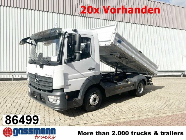 Mercedes-Benz Atego 818/23 K 4x2, 2x AHK, Meiller-Kipper, - Kravas automašīna pašizgāzējs: foto 1 Mercedes-Benz Atego 818/23 K 4x2, 2x AHK, Meiller-Kipper, - Kravas automašīna pašizgāzējs: foto 1