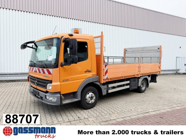 Mercedes-Benz Atego 818 4x2 mit LBW BÄR - Bortu kravas automašīna/ Platforma: foto 1 Mercedes-Benz Atego 818 4x2 mit LBW BÄR - Bortu kravas automašīna/ Platforma: foto 1