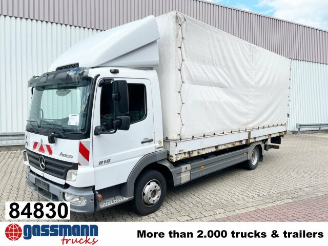 Mercedes-Benz Atego 818 L 4x2 mit LBW BÄR - Bortu kravas automašīna/ Platforma: foto 1 Mercedes-Benz Atego 818 L 4x2 mit LBW BÄR - Bortu kravas automašīna/ Platforma: foto 1