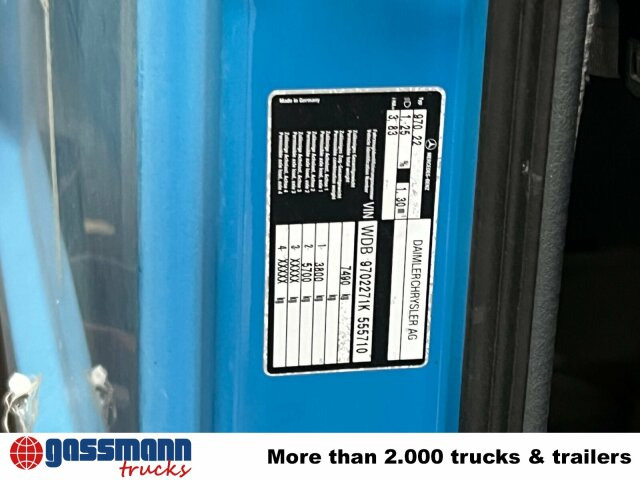 Mercedes-Benz Atego L-Fahrerhaus - Kabīne - Kravas automašīna: foto 5 Mercedes-Benz Atego L-Fahrerhaus - Kabīne - Kravas automašīna: foto 5