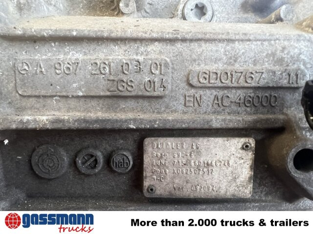 Transmisija - Kravas automašīna Mercedes-Benz Atego Schaltgetriebe G90-6/6,70-0,73: foto 8