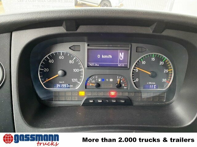 Mercedes-Benz Axor 1833 L 4x2 mit Heckkran Hiab XS 133 K-2 - Bortu kravas automašīna/ Platforma, Kravas auto ar manipulatoru: foto 4 Mercedes-Benz Axor 1833 L 4x2 mit Heckkran Hiab XS 133 K-2 - Bortu kravas automašīna/ Platforma, Kravas auto ar manipulatoru: foto 4